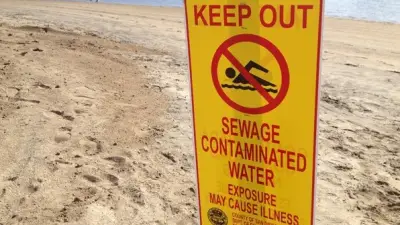 Sewage surge prompts water pollution advisory along Silver Strand